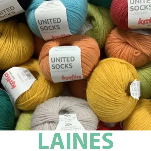 laine et tricot cerise